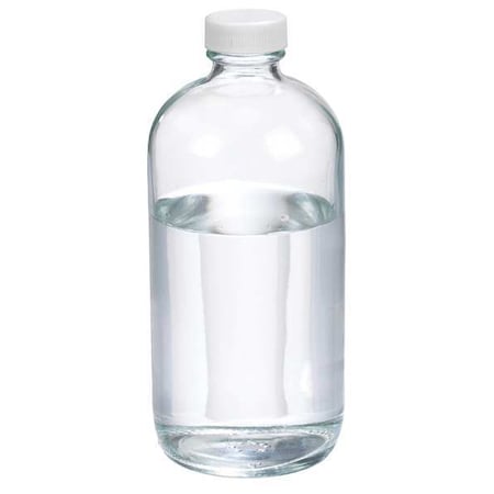 Wheaton Boston Round Bottle, 16 oz, PK60 W216828