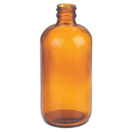 Wheaton Boston Round Bottle, 8 oz, PK108 W216868