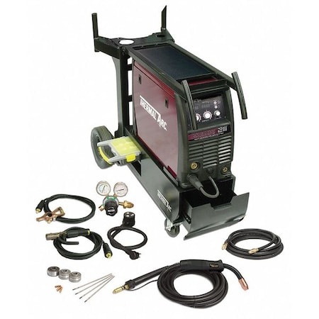 Thermal Arc Multiprocess Welder, Fabricator 3-in-1 211i, Phase 1 , 115V & 208, 230V , MIG, DC TIG, Stick Welding W1004203