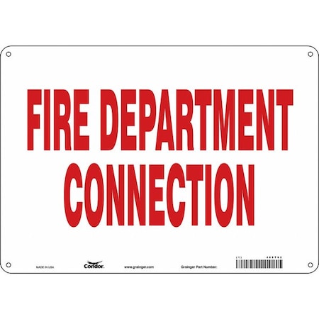 Condor Safety Sign, 14" W, 10" H, 0.032" Thickness 469T62