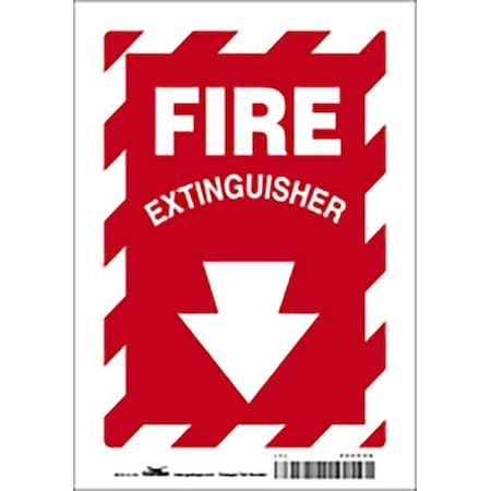 Condor Safety Sign, 7" W, 10" H, 0.055" Thickness 469V90