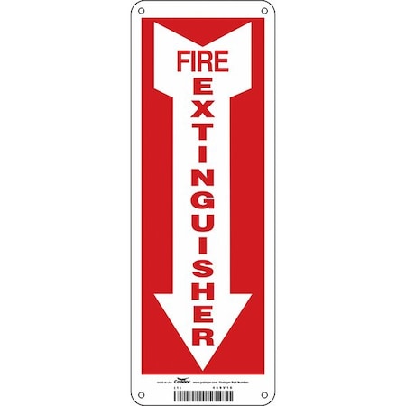 Condor Safety Sign, 5" W, 14" H, 0.032" Thickness 469V15