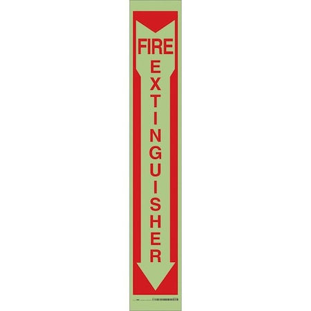 Condor Safety Sign, 4" W, 24" H, 0.010" Thickness 469V24