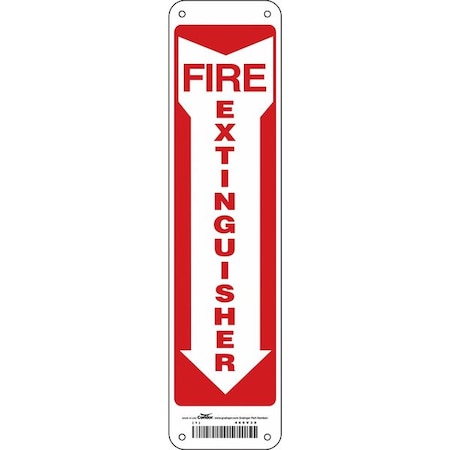 Condor Safety Sign, 3-1/2" W, 14" H, 0.004" Thick 469V39