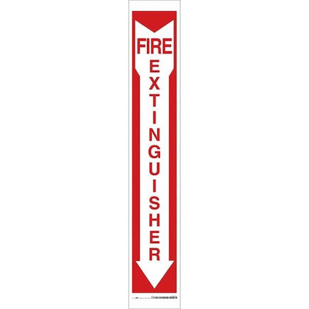 Condor Safety Sign, 24 in Height, 4 in Width, Vinyl, Horizontal Rectangle, English 469V43