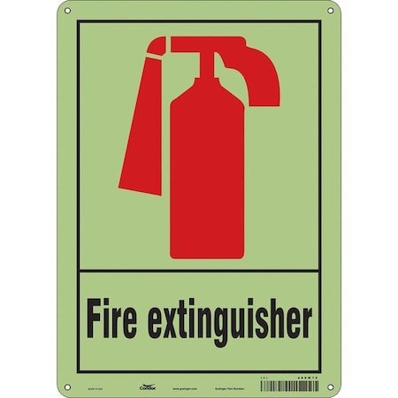 Condor Safety Sign, 10" W, 14" H, 0.070" Thickness 469W75