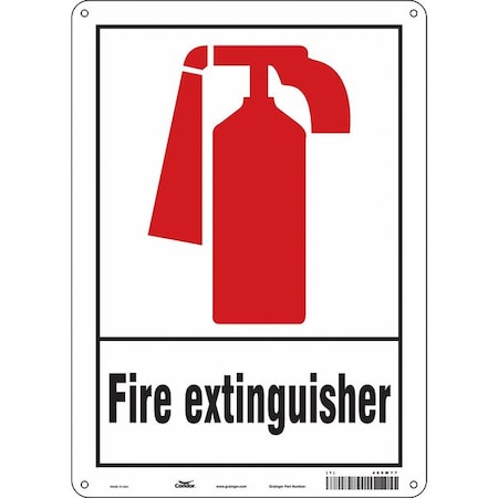 Condor Safety Sign, 10" W, 14" H, 0.055" Thickness 469W77