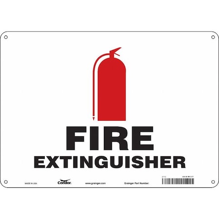 Condor Safety Sign, 14" W, 10" H, 0.055" Thickness 469W37