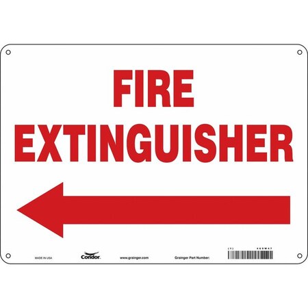 Condor Safety Sign, 14" W, 10" H, 0.055" Thickness 469W47