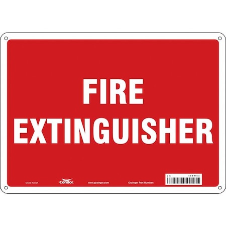 Condor Safety Sign, 14" W, 10" H, 0.055" Thickness 469W63