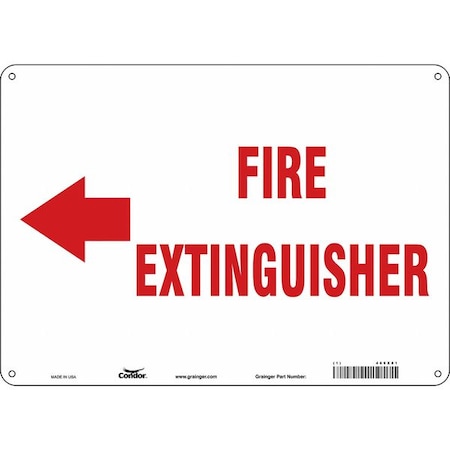 Condor Safety Sign, 14" W, 10" H, 0.055" Thickness 469X81