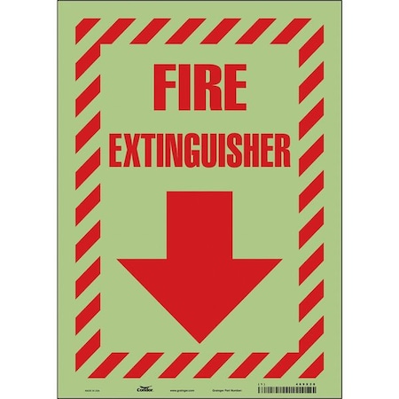 Condor Safety Sign, 10" W, 14" H, 0.010" Thickness 469X28