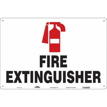 Condor Safety Sign, 24 in Height, 36 in Width, Polyethylene, Horizontal Rectangle, English 469X39