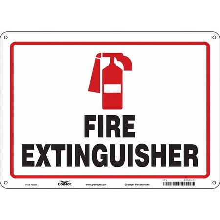 Condor Safety Sign, 14" W, 10" H, 0.055" Thickness 469X43