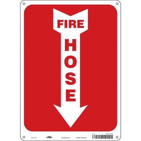 Condor Safety Sign, 10" W, 14" H, 0.032" Thickness 469Y98