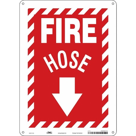 Condor Safety Sign, 10" W, 14" H, 0.032" Thickness 469Z72