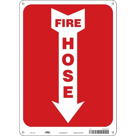 Condor Safety Sign, 10" W, 14" H, 0.055" Thickness 469Z02