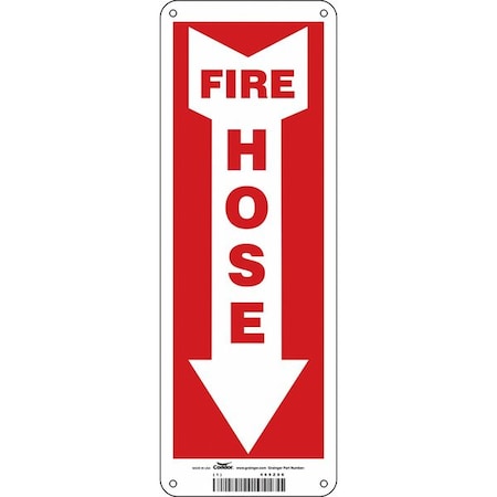 Condor Safety Sign, 14 in Height, 5 in Width, Aluminum, Horizontal Rectangle, English 469Z06