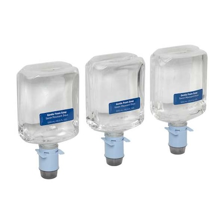 Georgia-Pacific Hand Soap, Pacific Blue Ultra Series, 1,200 mL, Foam, Fragrance Free, Yellow, 3 PK 43716