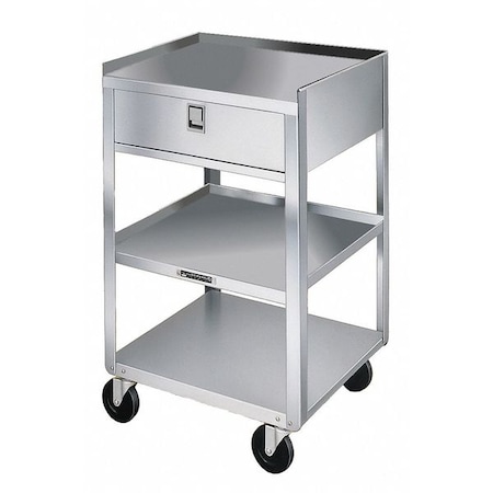 Lakeside Stainless Steel Equipment Stand, 1 Drawer, 3 Shelves-300 lb Capacity 356