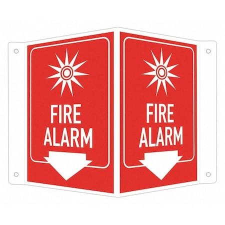 Lyle Safety Sign, 7-1/2" W, 6" H, 0.040" Thick LCVB-0004-RA_4x6