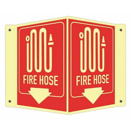 Lyle Safety Sign, 7-1/2" W, 6" H, 0.040" Thick LCVB-0009-GA_4x6