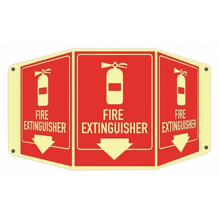 Lyle Safety Sign, 10 in Height, 17 1/2 in Width, Aluminum, Tri-Bend, English LCTB-0002-GA_7x10