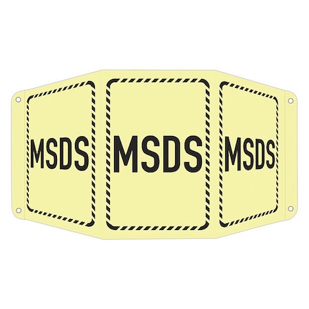 Lyle Safety Sign, 10 in Height, 17 1/2 in Width, Aluminum, Tri-Bend, English LCTB-0013-GA_7x10