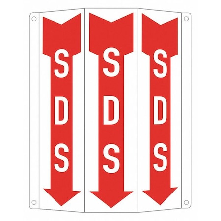Lyle No Header, SDS (w Arrow), 8 1/4 in W x 10 in H, Tri-Bend, Aluminum LCTB-0015-NA_2.67x12