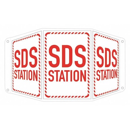 Lyle Safety Sign, 10 in Height, 17 1/2 in Width, Aluminum, Tri-Bend, English LCTB-0005-RA_7X10