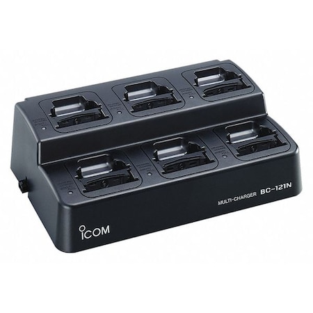Icom Charger, 3 to 4 hr. Charge, 110/220VAC BC121NS