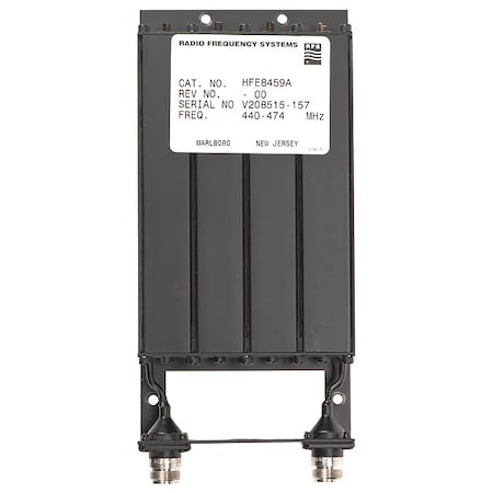 Motorola Preselector, 9"L x 3"W x 1-1/2"H, UHF Type HFE8459