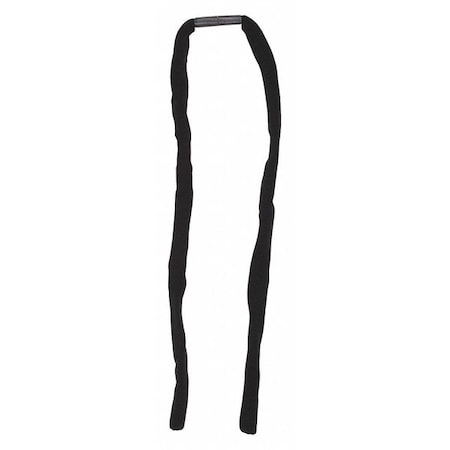 Mcr Safety Eyewear Retainer, Black, 26 in Length, Acrylic, Slip-On Attachment 222