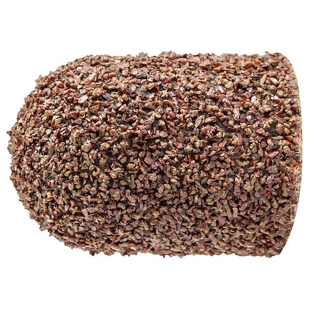 Pferd 3/8" x 5/8" POLICAP Abrasive Cap - Shape C - Aluminum Oxide - 60 Grit 46044