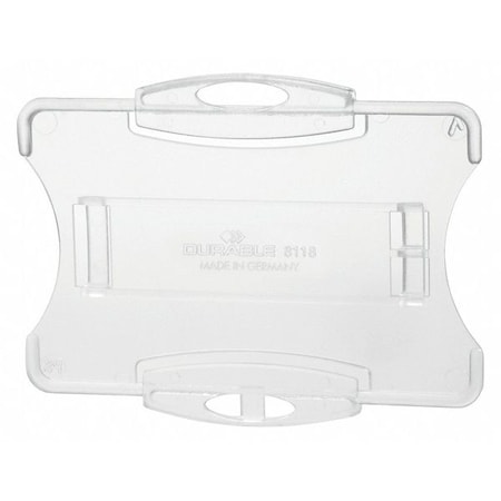 Durable Office Products ID Badge Holder, 2-3/4" L, Open Style, PK10 891819