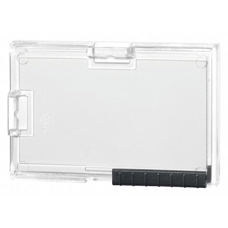 Durable Office Products ID Card Holder, 2-1/2" L, Trio, PK10 892019