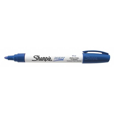 Sharpie Liquid Paint Marker, Blue, Fiber, PK12 35551