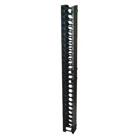 Video Mount Products Vertical Cable Management for 27U Floor Cabinet ERENVCM-27