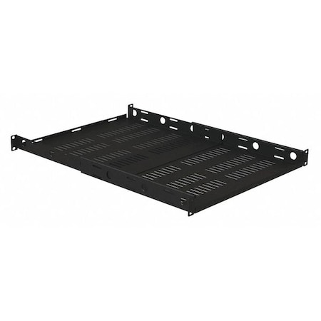 VIDEO MOUNT PRODUCTS 1U Vented Adjustable Four Post Rack Shelf ERS1U4P