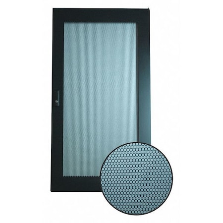 Video Mount Products Perforated Steel Door for 27U Floor cabinet ERENPD-27