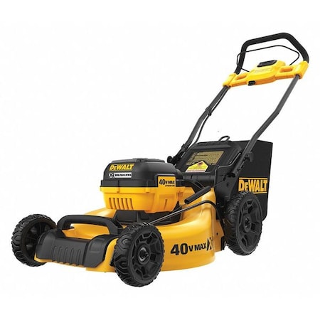 Dewalt Walk BehInd Mower, Push Drive, 40V, 6Ah DCMW290H1