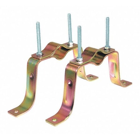 Video Mount Products Mount, Vent Pipe, Silver, PR BR4XD