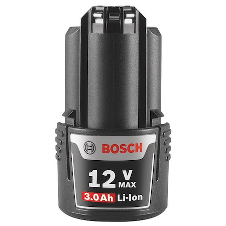 BOSCH 12.0V Li-Ion Battery, 3.0Ah Capacity GBA12V30