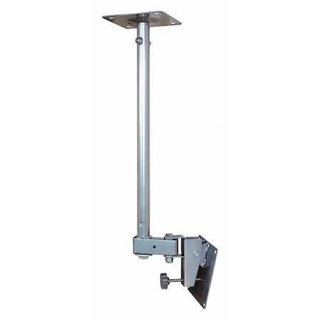 Video Mount Products Mount, Tilt, 100 lb. Load Cap., Silver LCD1C