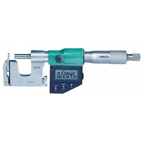 Insize Anvil Micrometer, Interchangeable Anvil 3562-50E