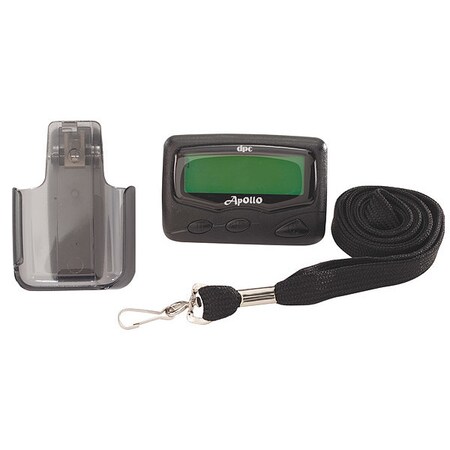 Stanley Healthcare Pager, 1.5V, Black 52112