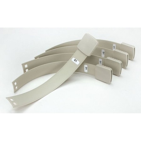 Stanley Healthcare Wrist Strap, Gray, PK5 WGB-SECUR-SIZE10-5PK