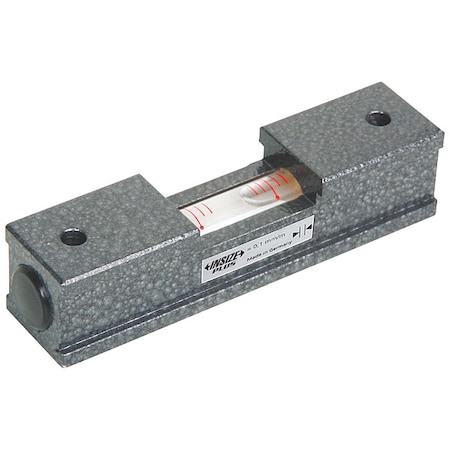 Insize Mini Level, Glass, 15/16" W, 3-29/32" L 4908-100