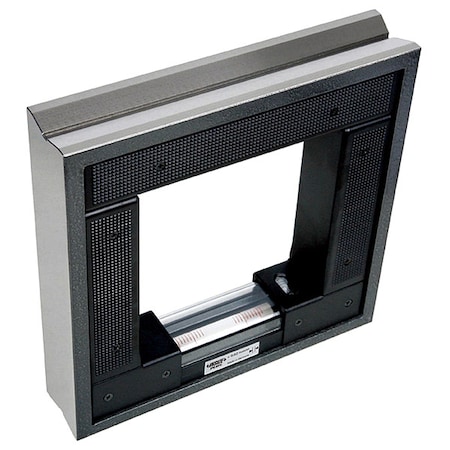 Insize Frame Level, 1-21/32" W, 6" L, Cast Steel 4906-B150