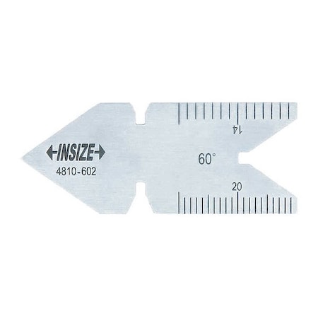 INSIZE Center Gage, Steel 4810-55